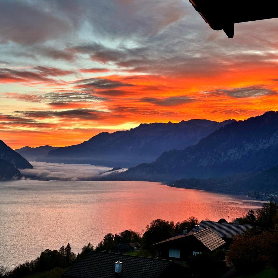 Eva'S Seeblick Krattigen Buitenkant foto