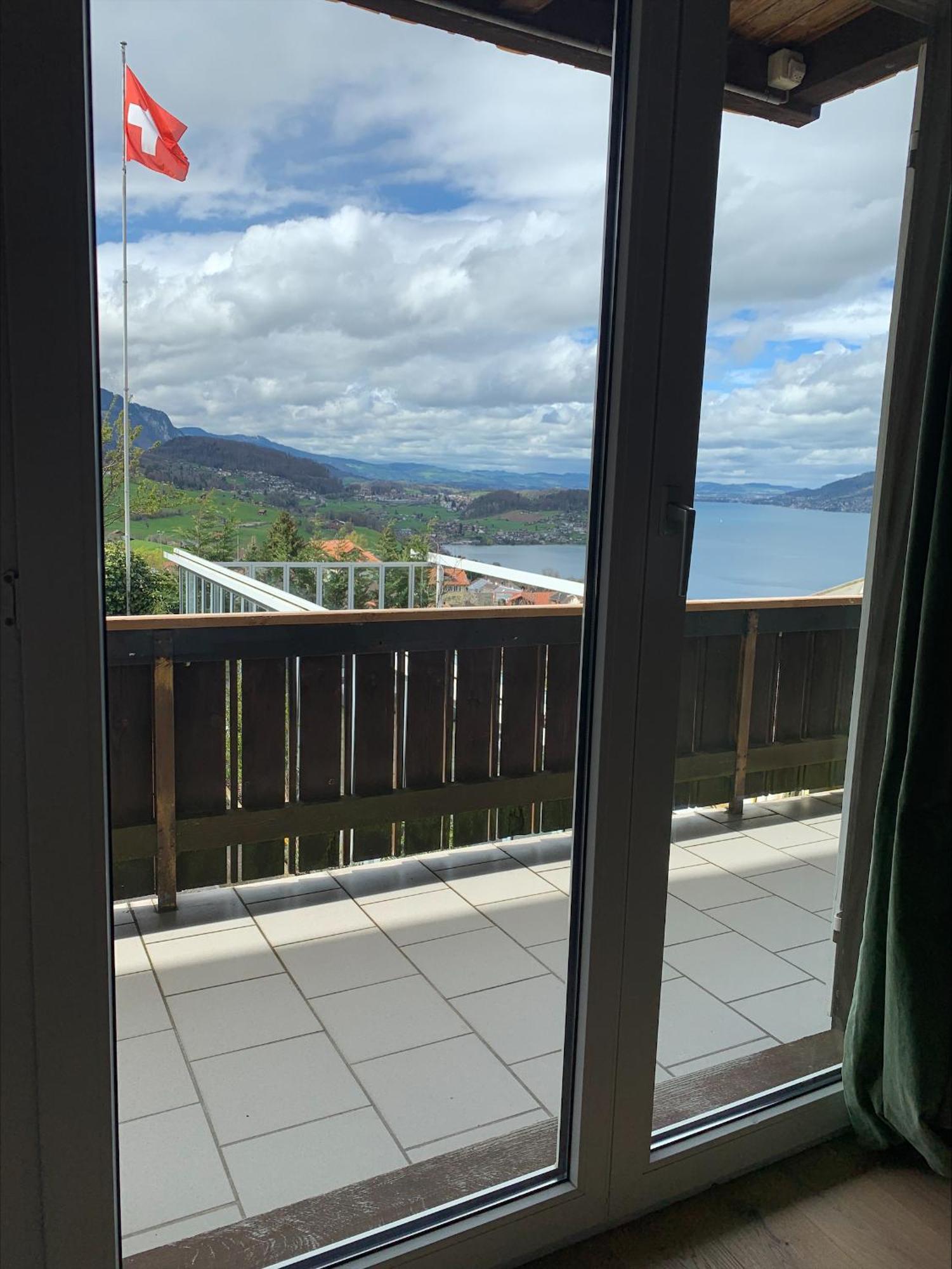 Eva'S Seeblick Krattigen Kamer foto