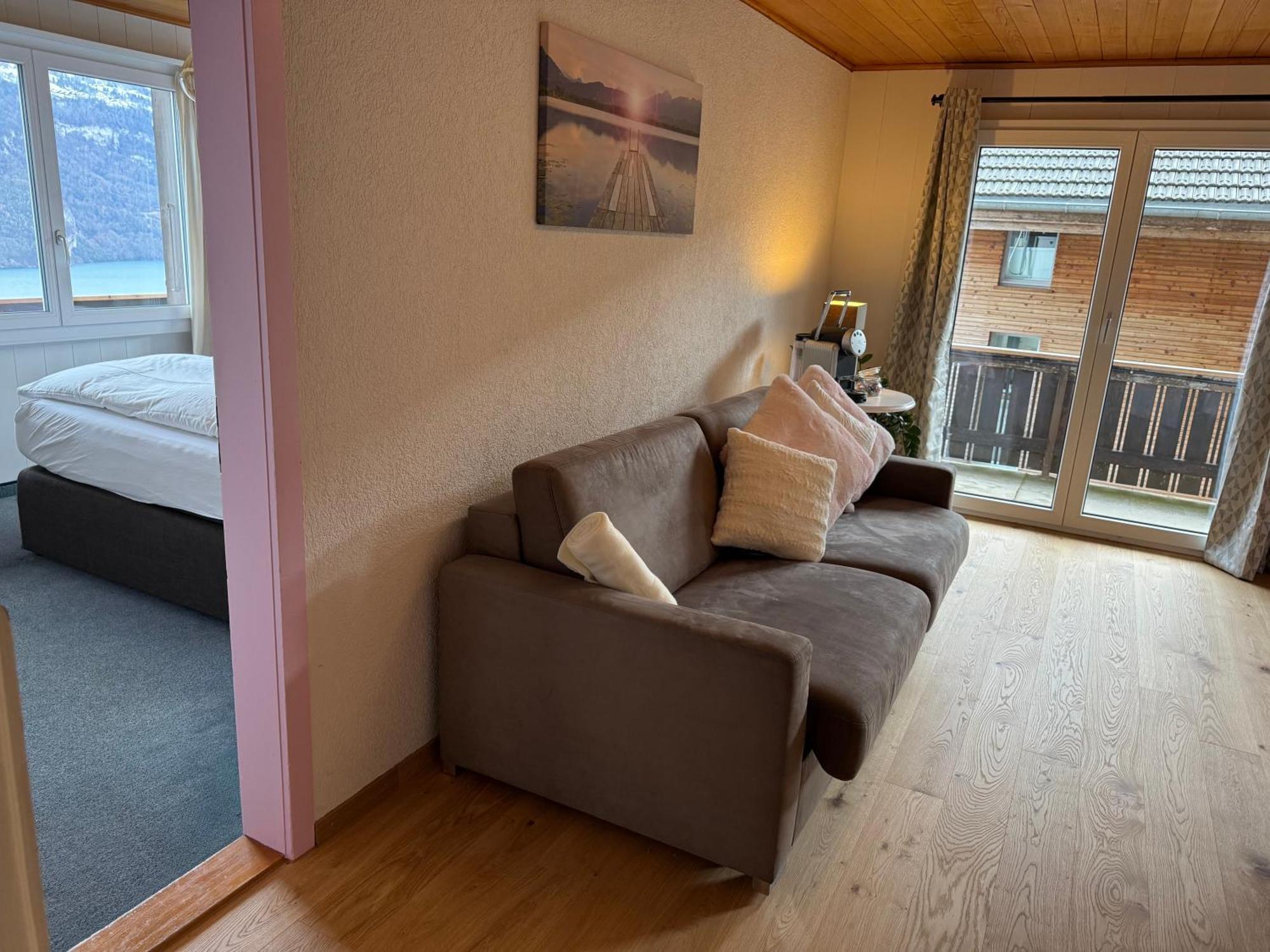 Eva'S Seeblick Krattigen Kamer foto