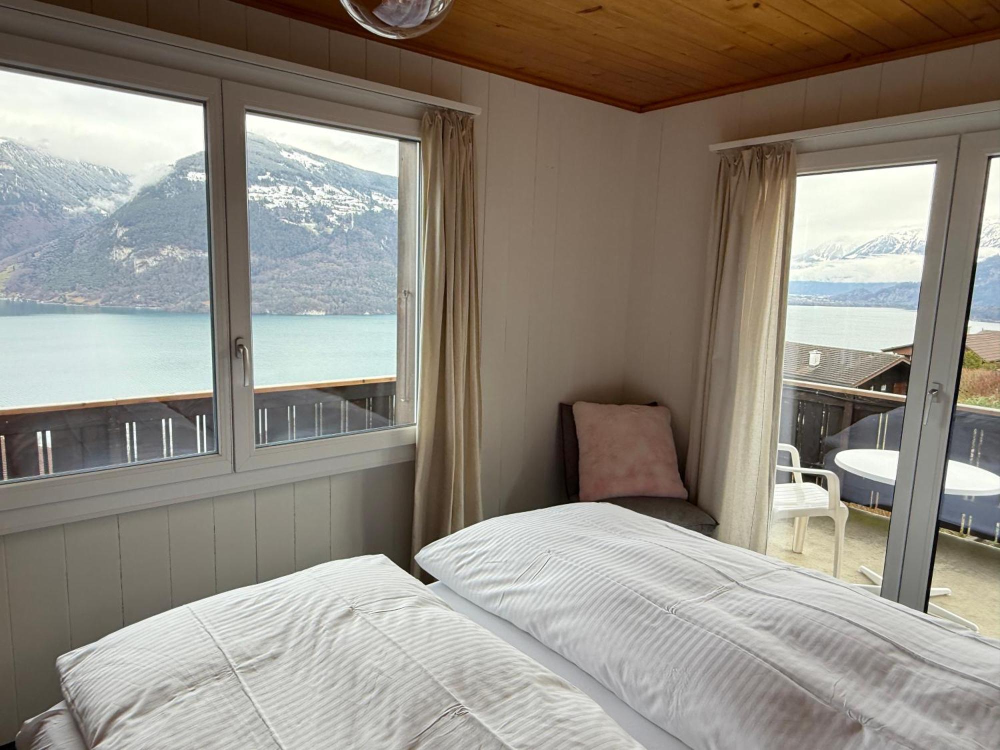 Eva'S Seeblick Krattigen Kamer foto